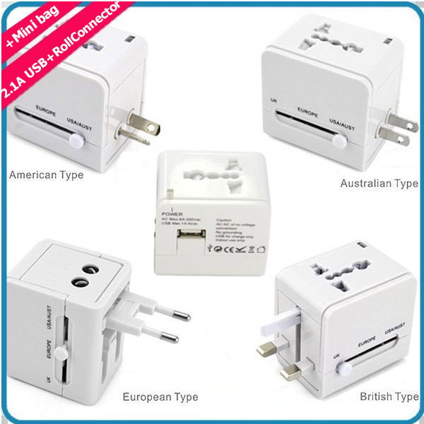 Super travel adapter / USB-charger